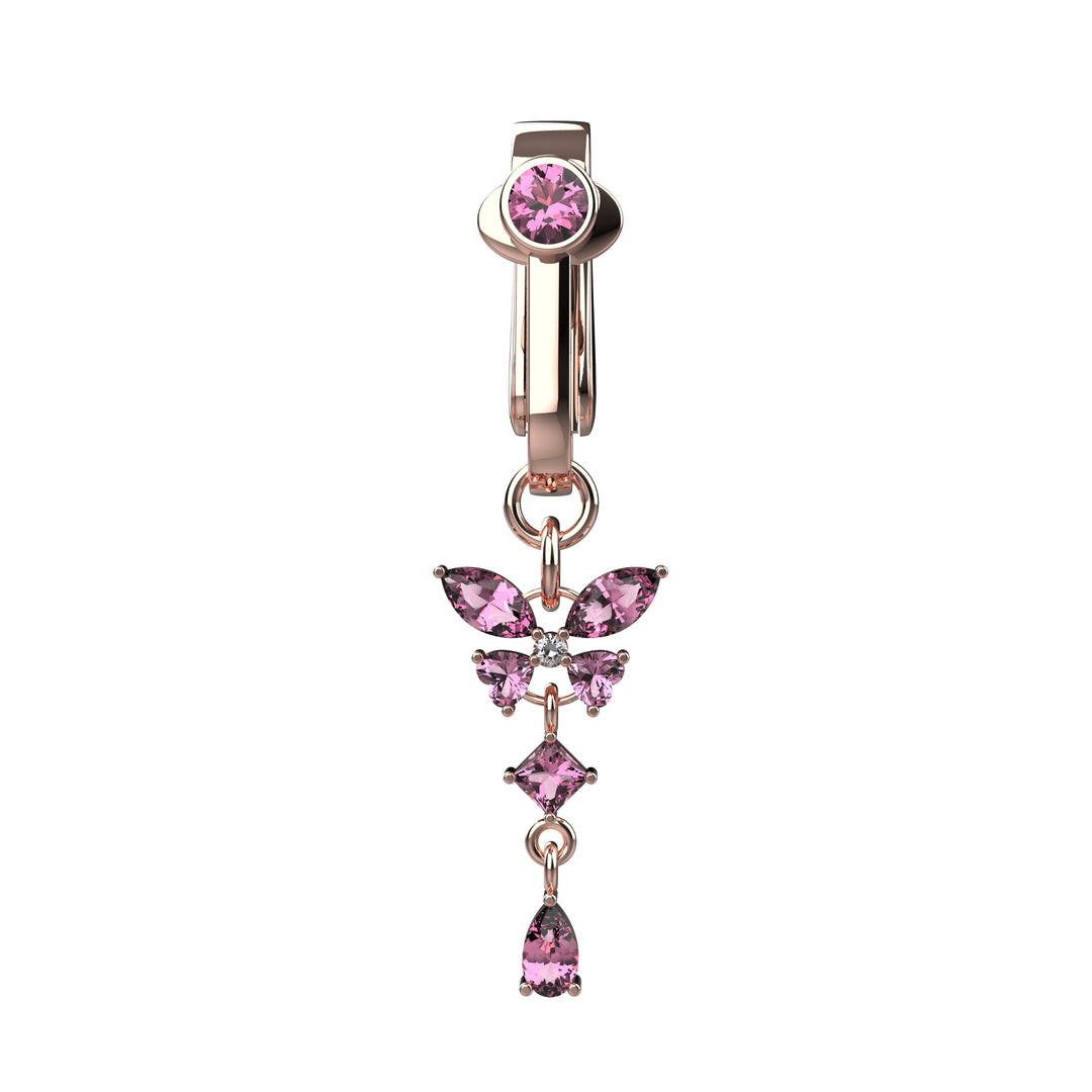 Clip-on navel jewelry – no piercing required