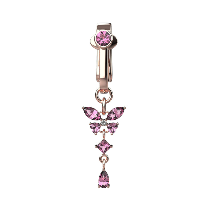 Clip-on navel jewelry – no piercing required