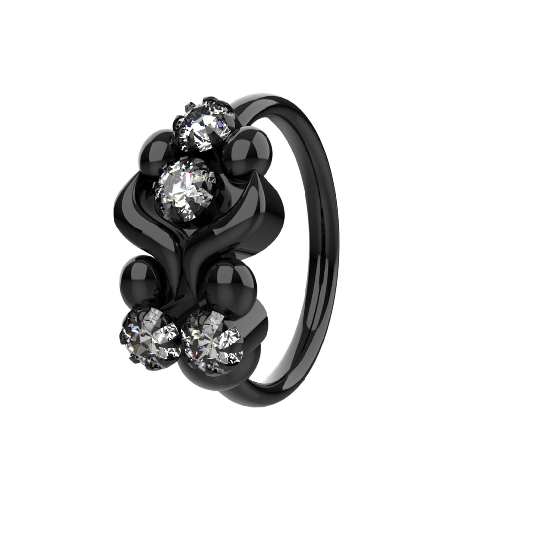Stylish dangle nose ring