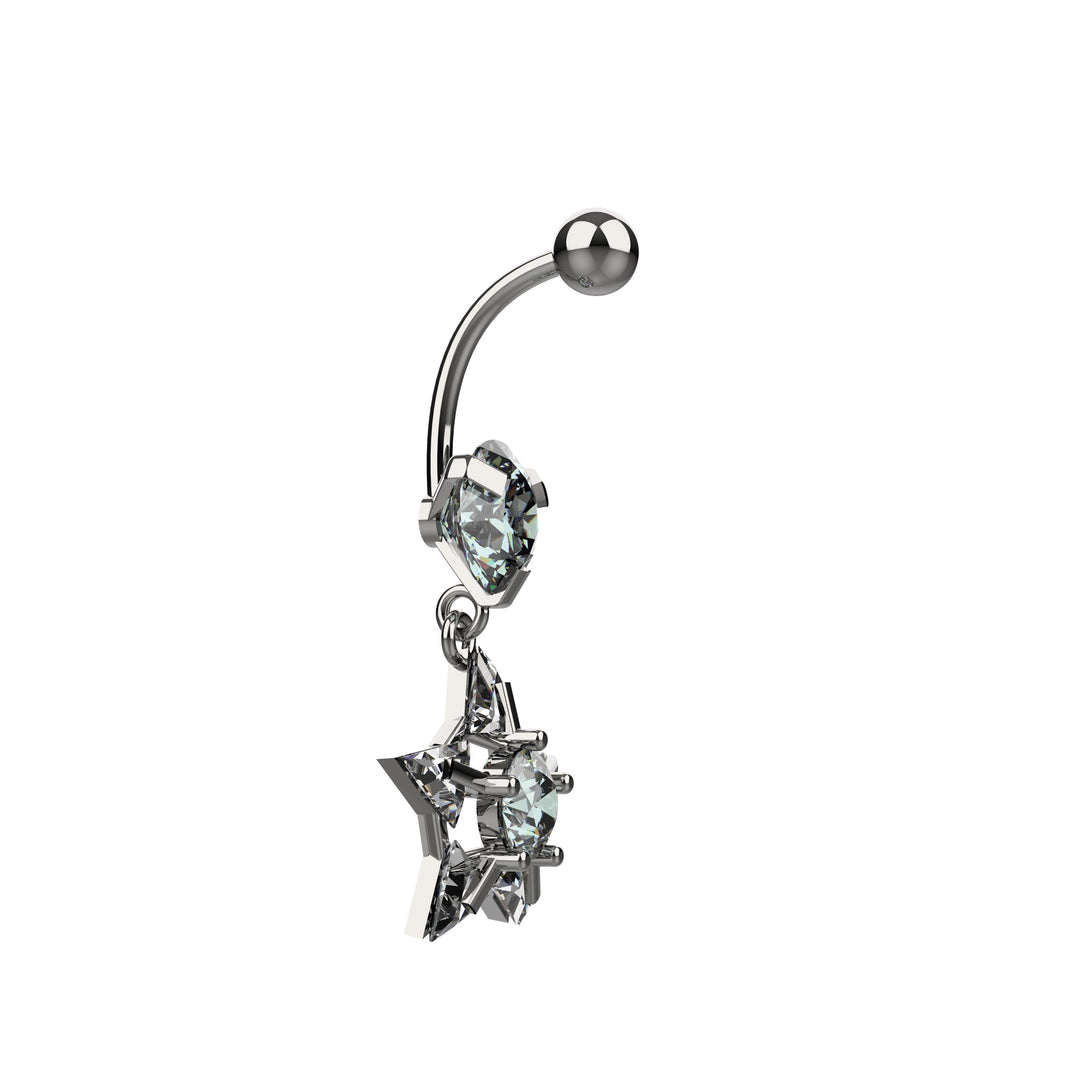 Cute belly ring – dainty jewelry for piercing