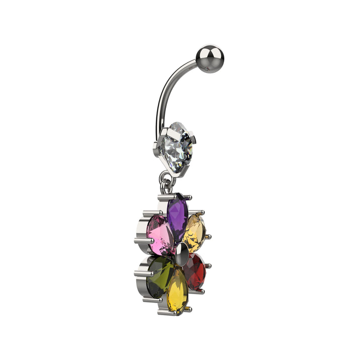 Gold Belly Ring – Elegant Navel Jewelry Style