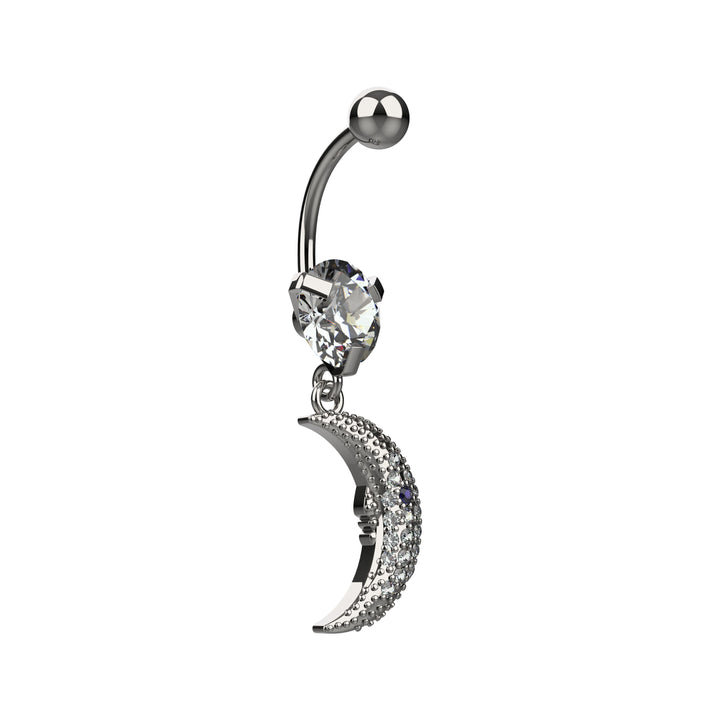 Gold belly button ring - Belly ring piercing in gold