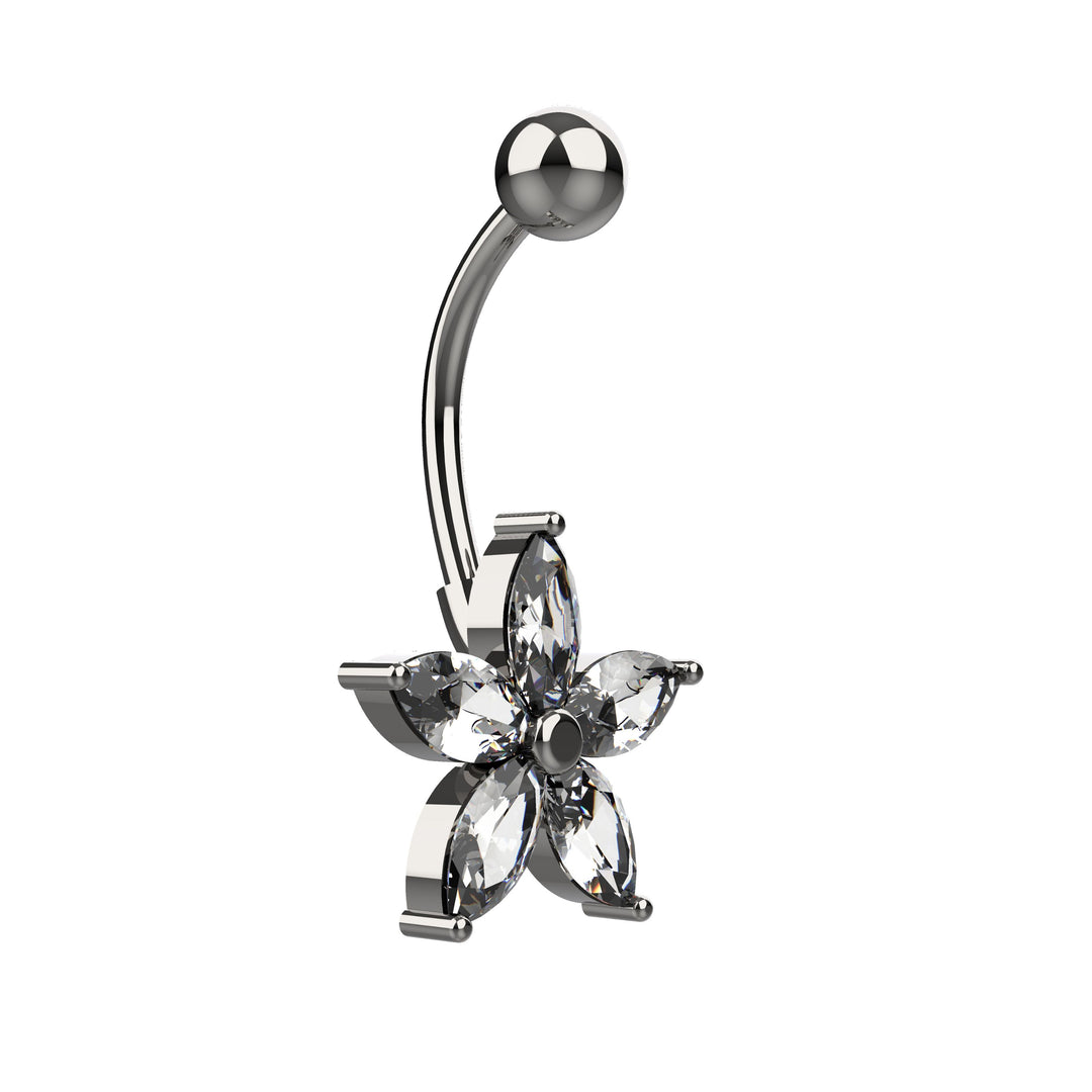 Subtle belly piercing jewelry - Navel ring