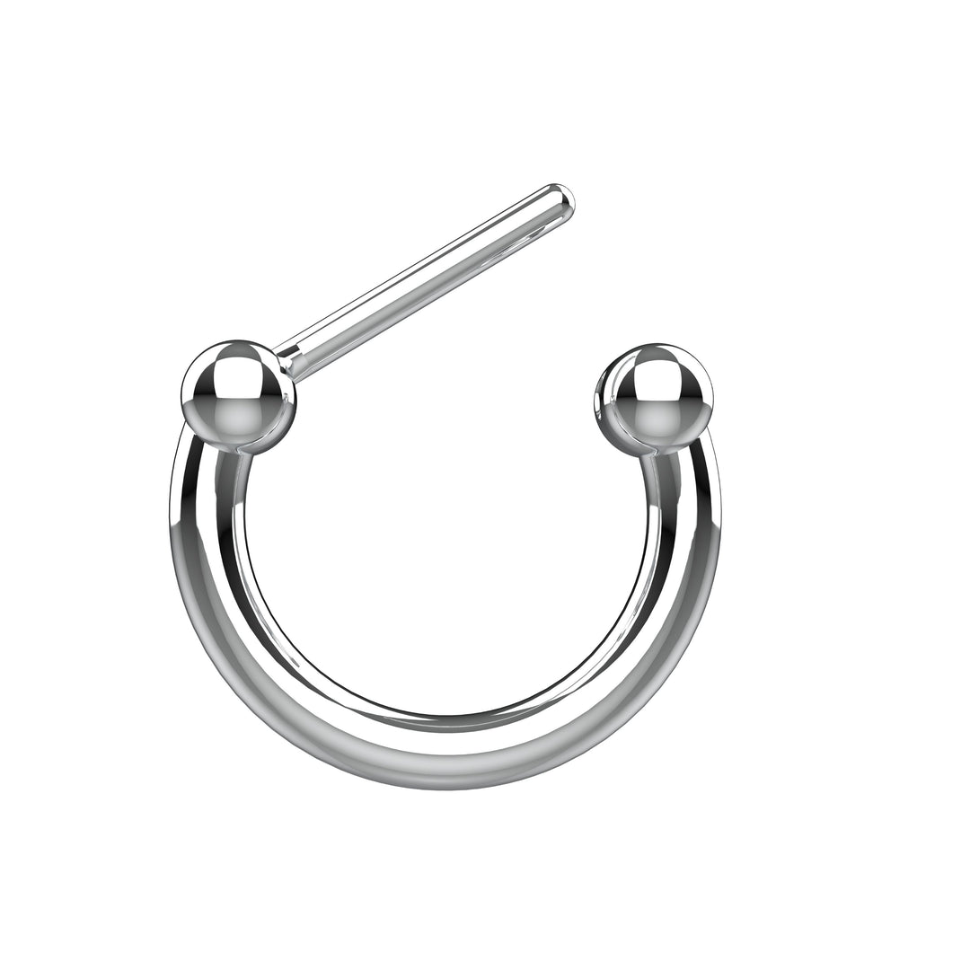 Septum Ring for Women – Nose Piercing Jewelry, Minimal Hoop Nose Ring
