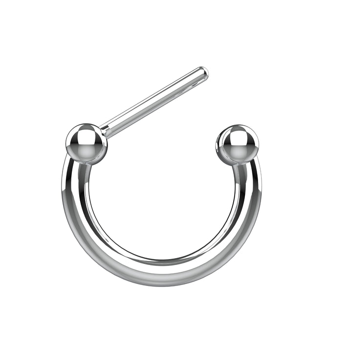 Septum Ring for Women – Nose Piercing Jewelry, Minimal Hoop Nose Ring