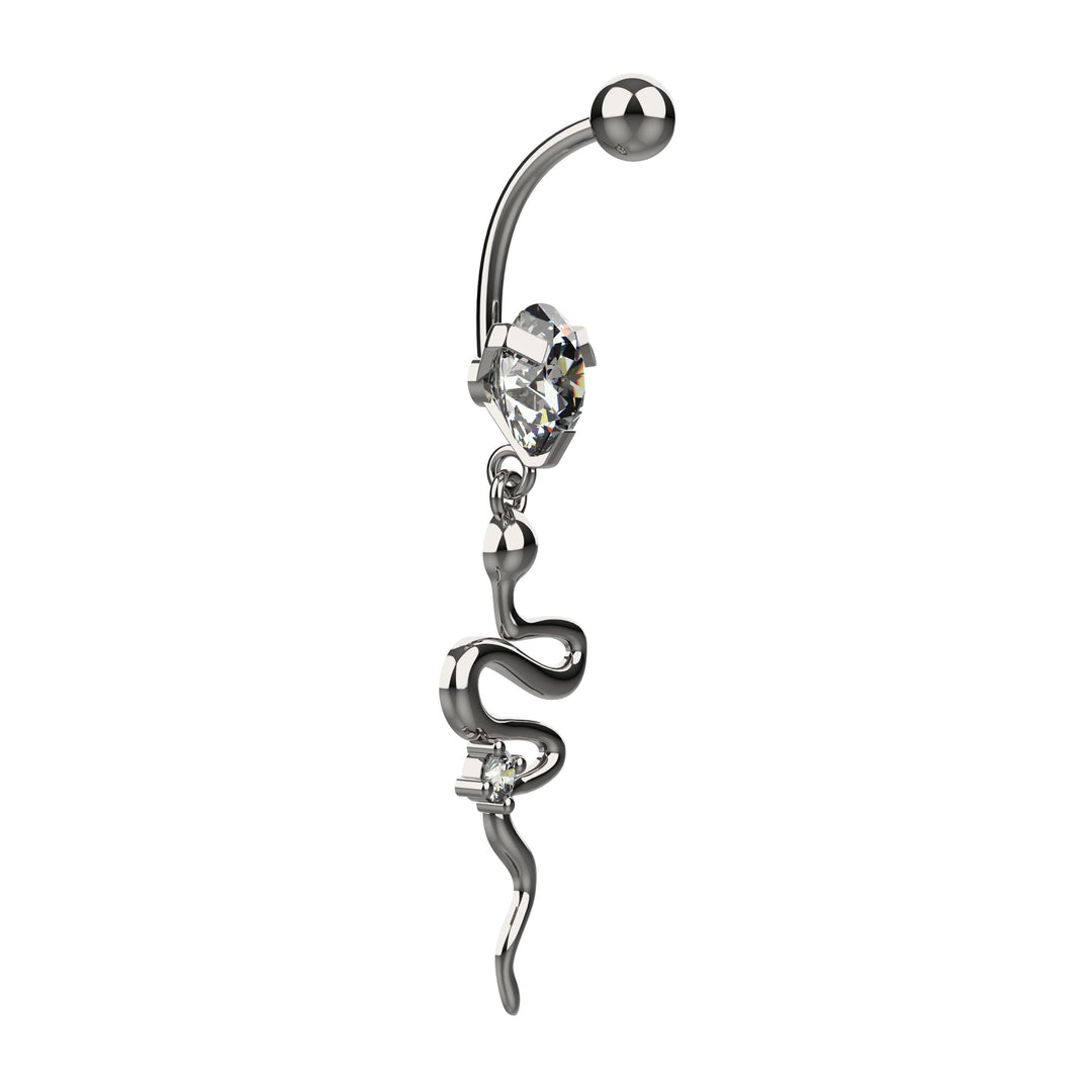 Floating belly ring – secure and stylish
