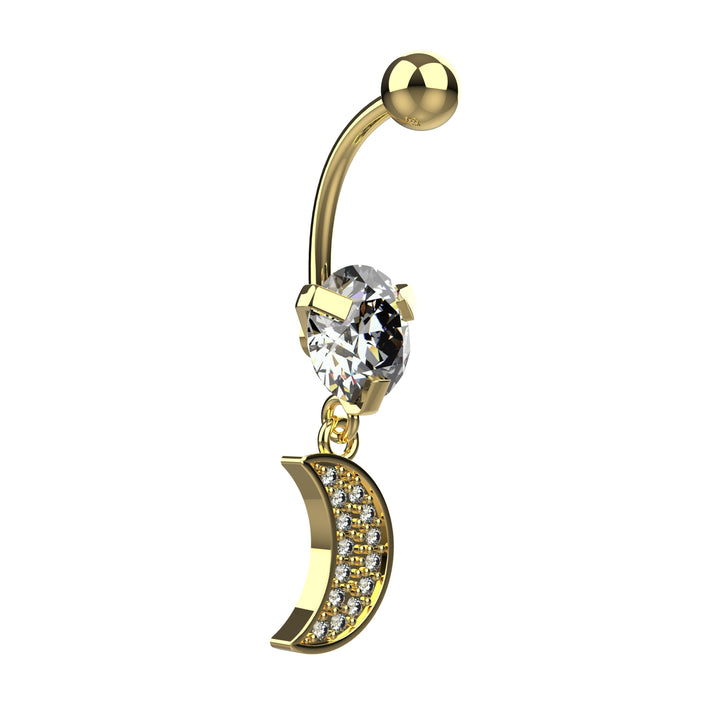 Sleek navel ring – comfy and secure fit