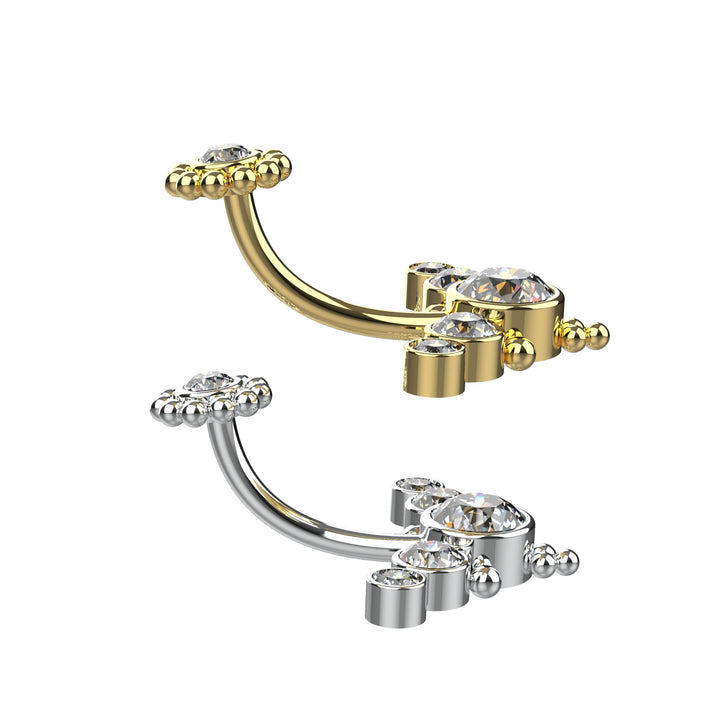 Belly button piercing jewelry – sleek and stylish