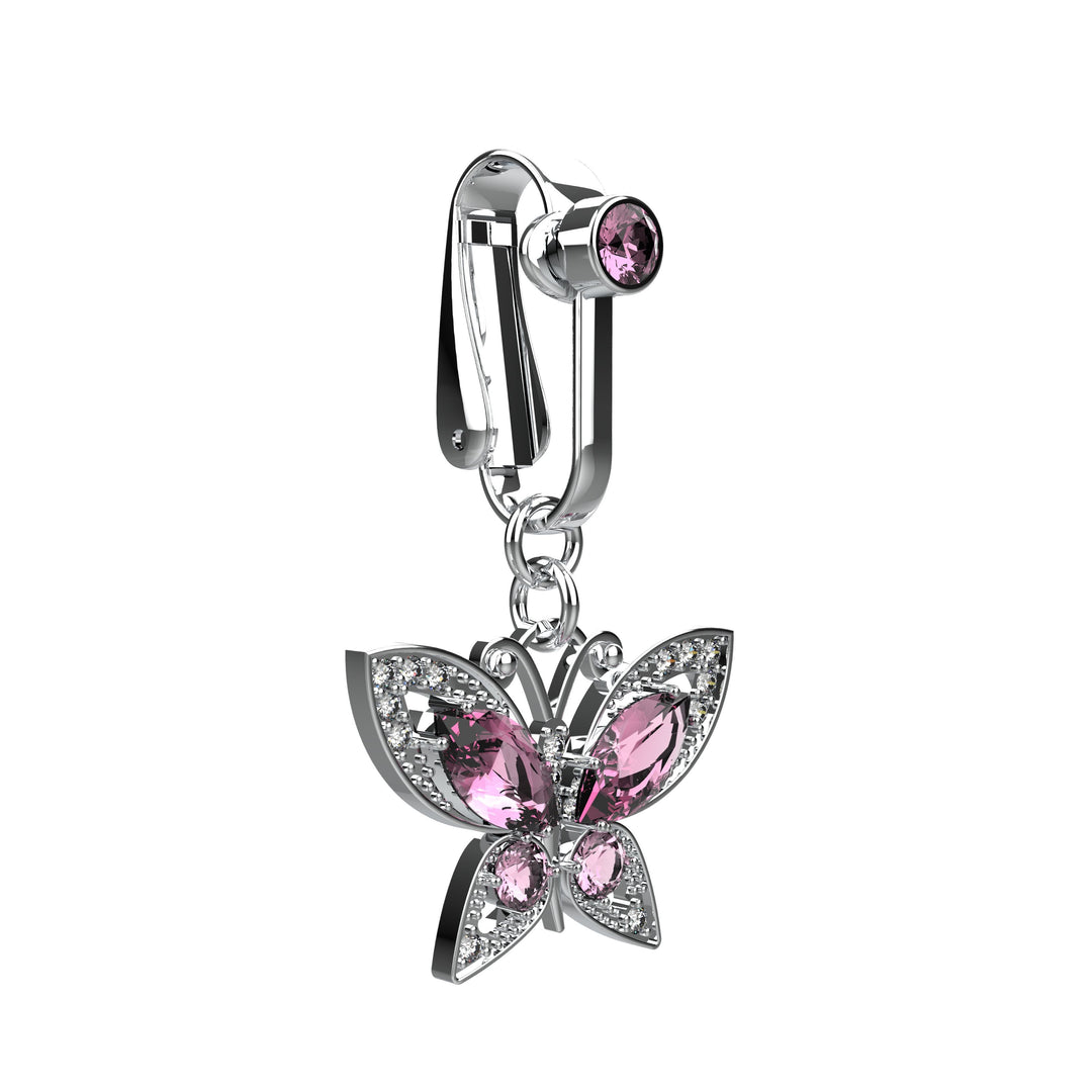 No piercing belly ring – boho style navel jewelry