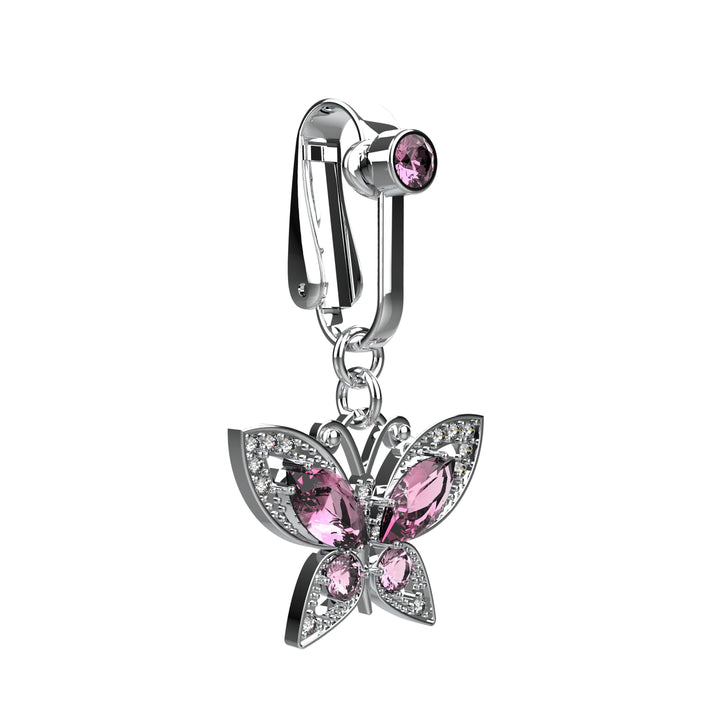 No piercing belly ring – boho style navel jewelry