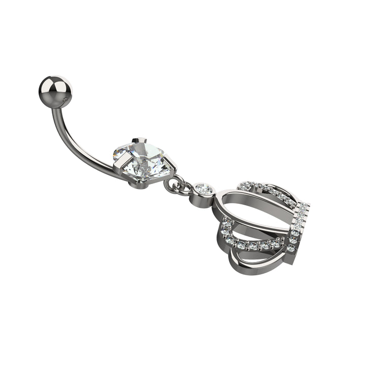 Curved Barbell Belly Rings – Body Piercing Jewelry for Women