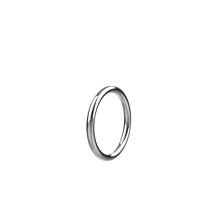 Gold & Silver clicker nose ring