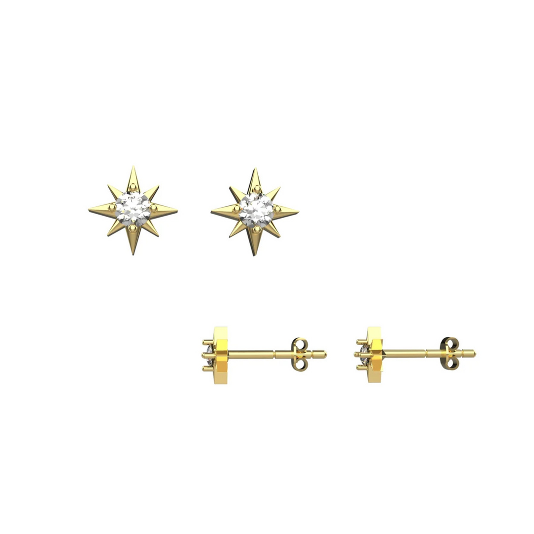 14k gold stud earrings – fine jewelry for daily wear