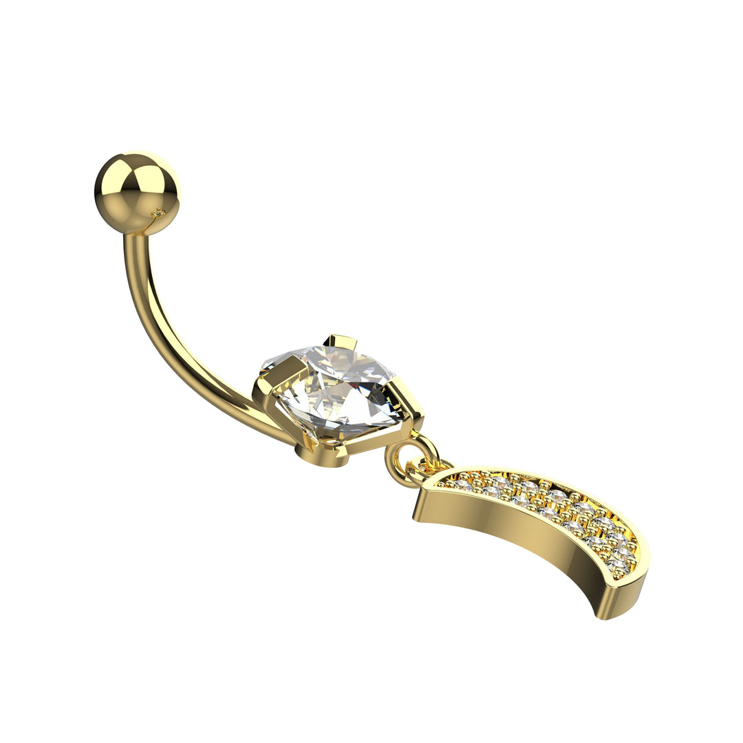 Modern belly button jewelry – perfect for women
