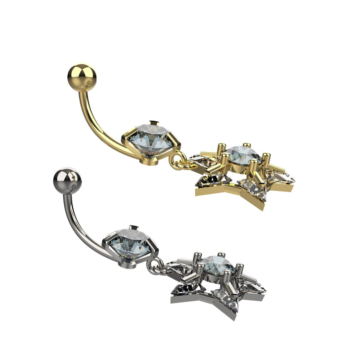 Belly button ring – perfect for minimalist style