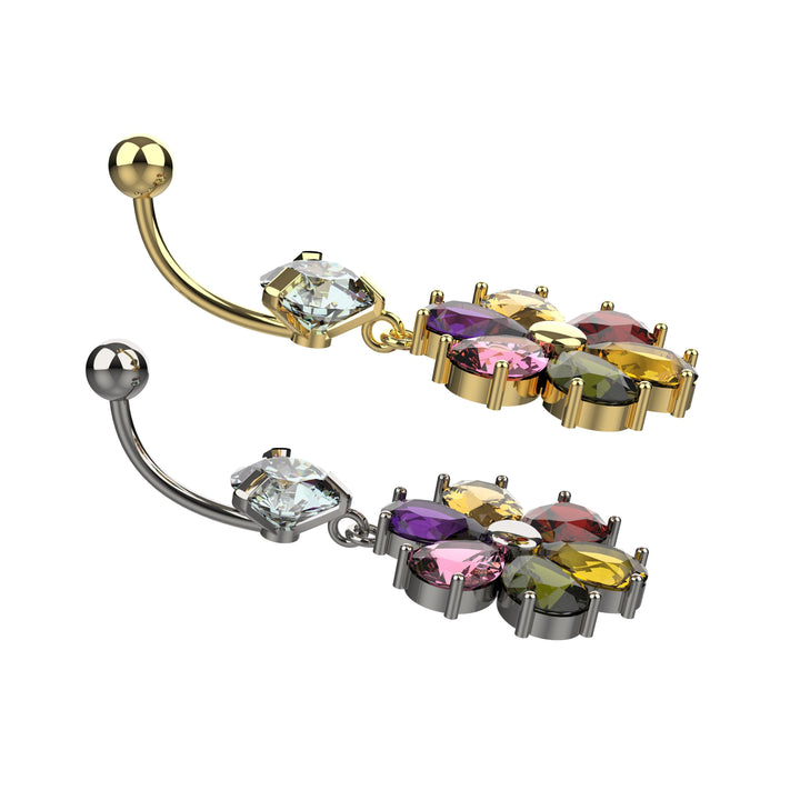Gold belly ring – elegant and timeless navel jewelry