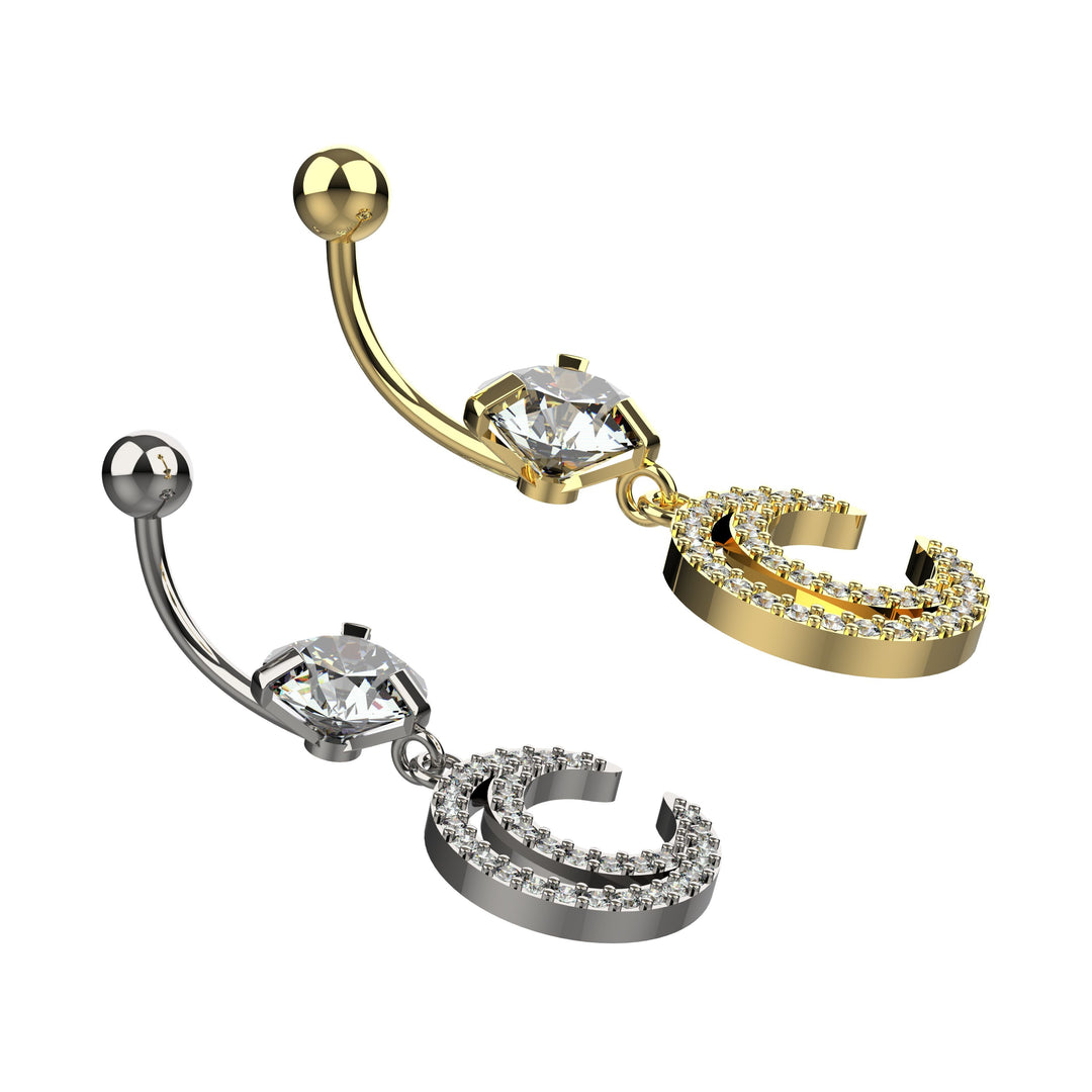 Floating navel jewelry – stylish belly ring piercing & belly button rings