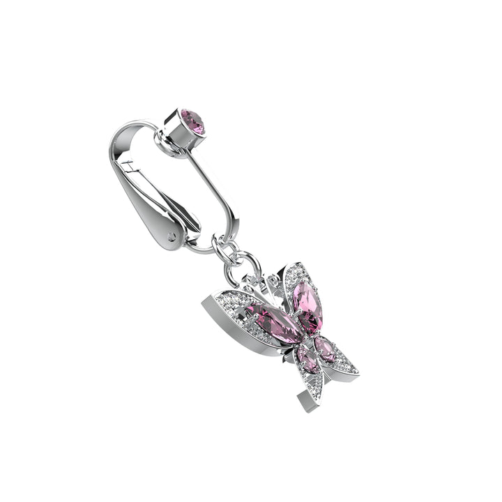Non pierced belly button ring – fashionable clip-on design