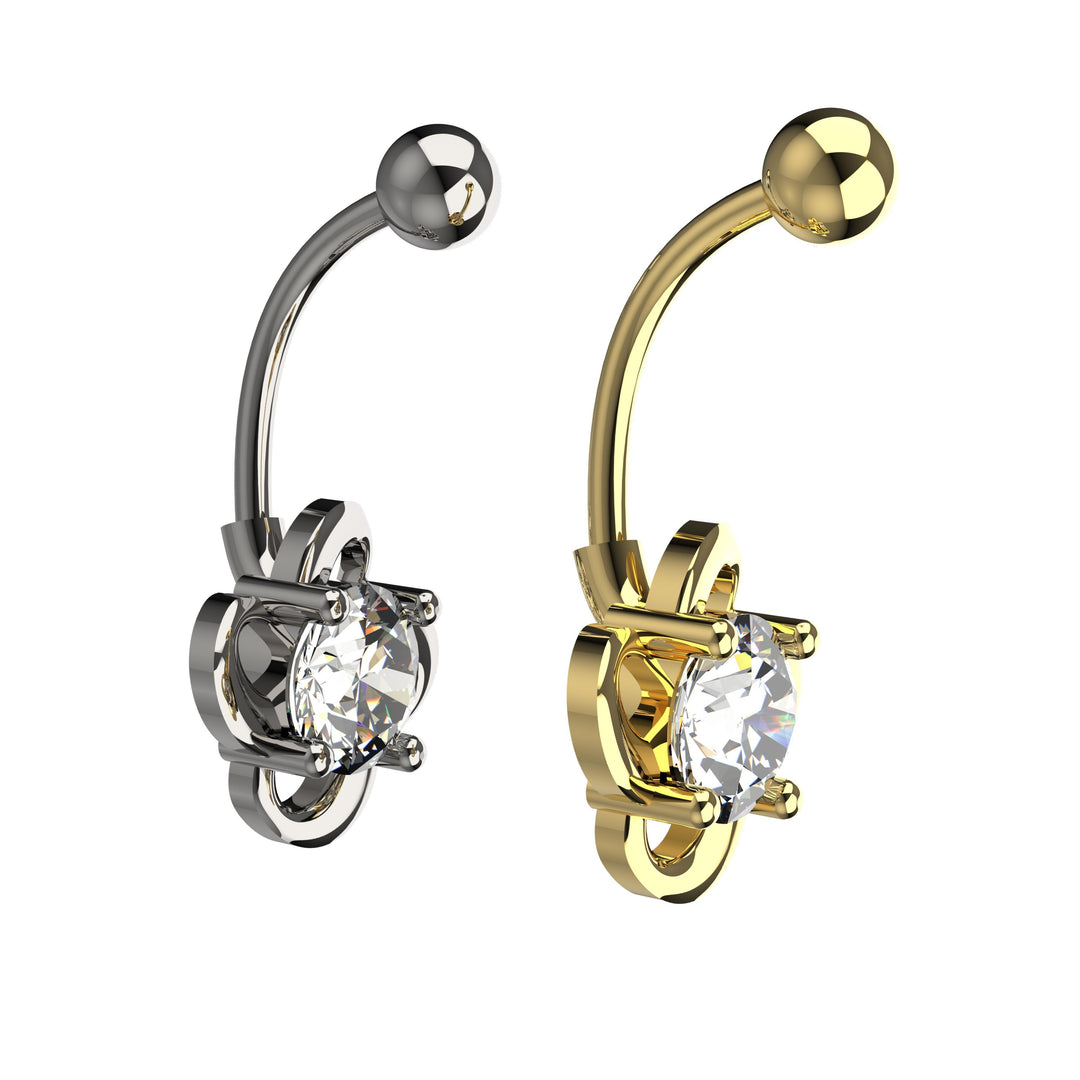 Belly ring piercing – trendy belly button jewelry for women