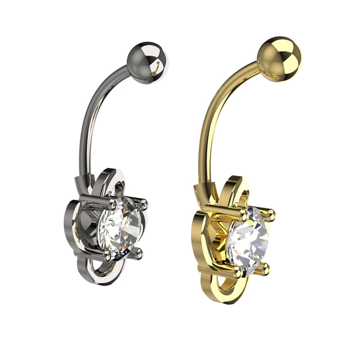 Belly ring piercing – trendy belly button jewelry for women