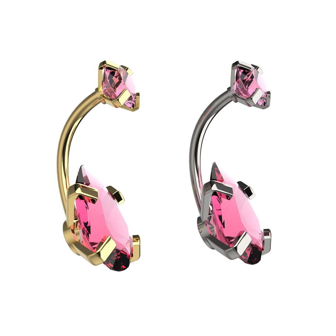 Custom belly piercing jewelry handmade