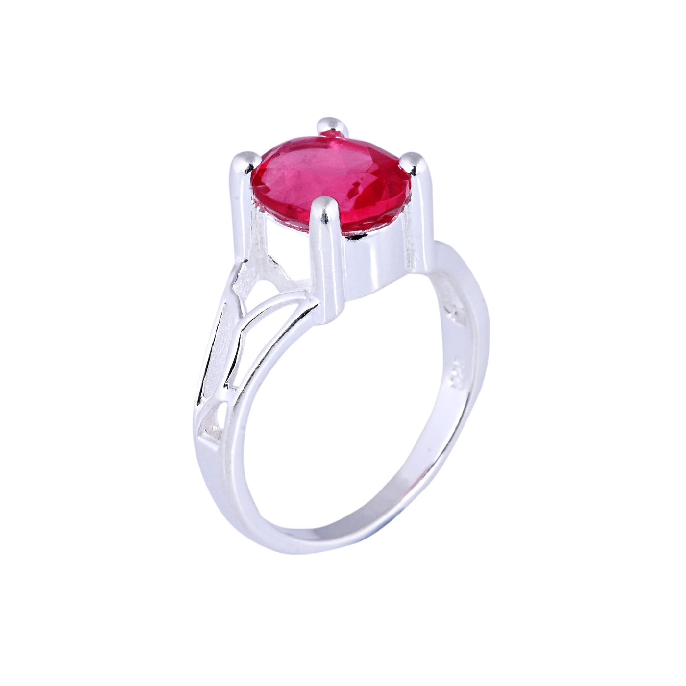 Spinel Gemstone Engagement Ring