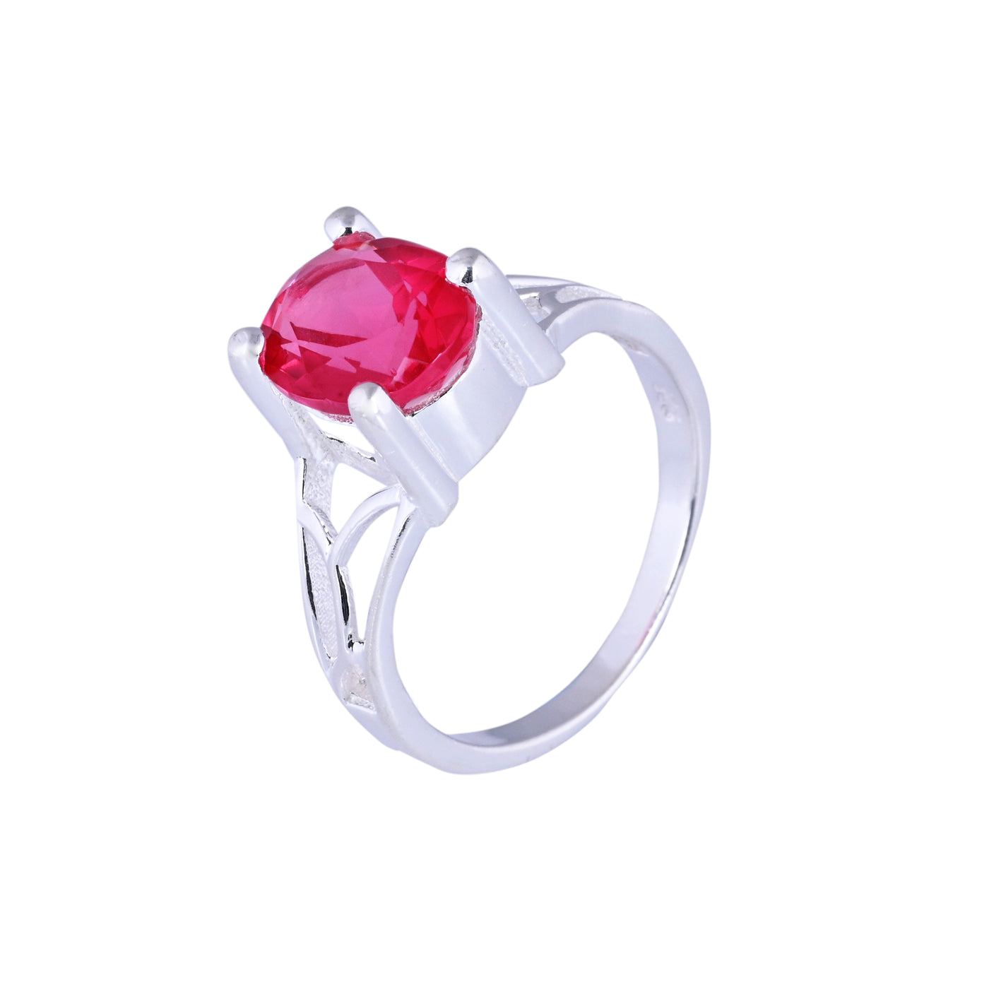 Spinel Gemstone Engagement Ring