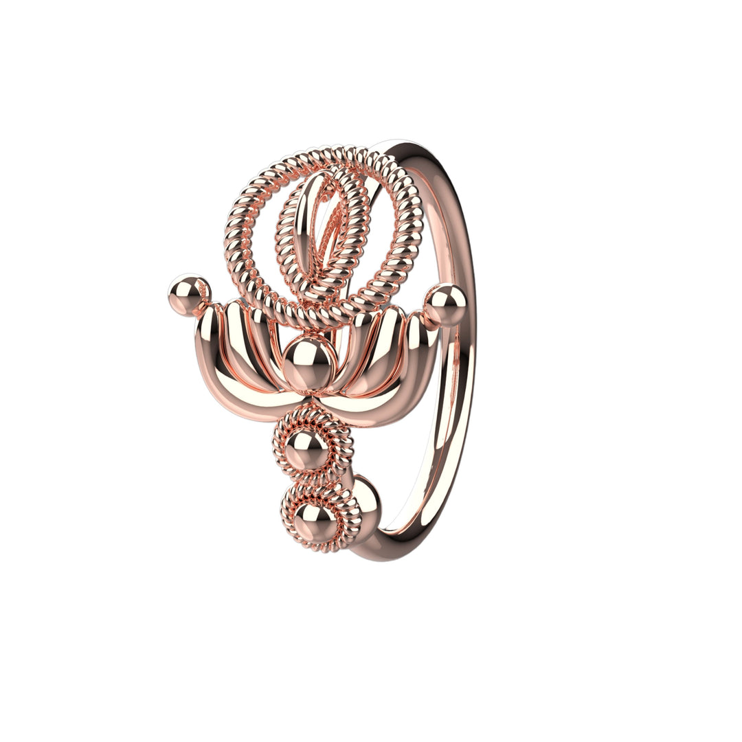 Gold hoop nose jewelry for women