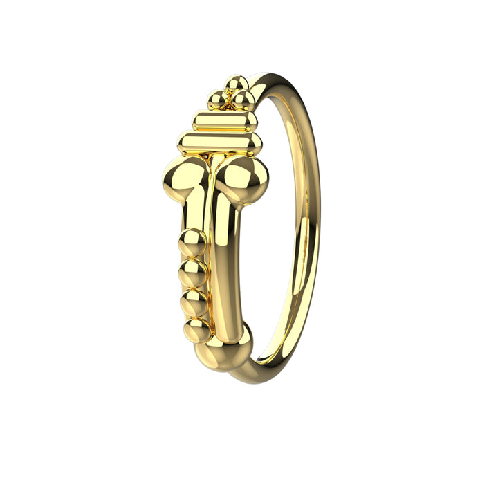 14k gold nose ring hoop – stylish and elegant nose jewelry