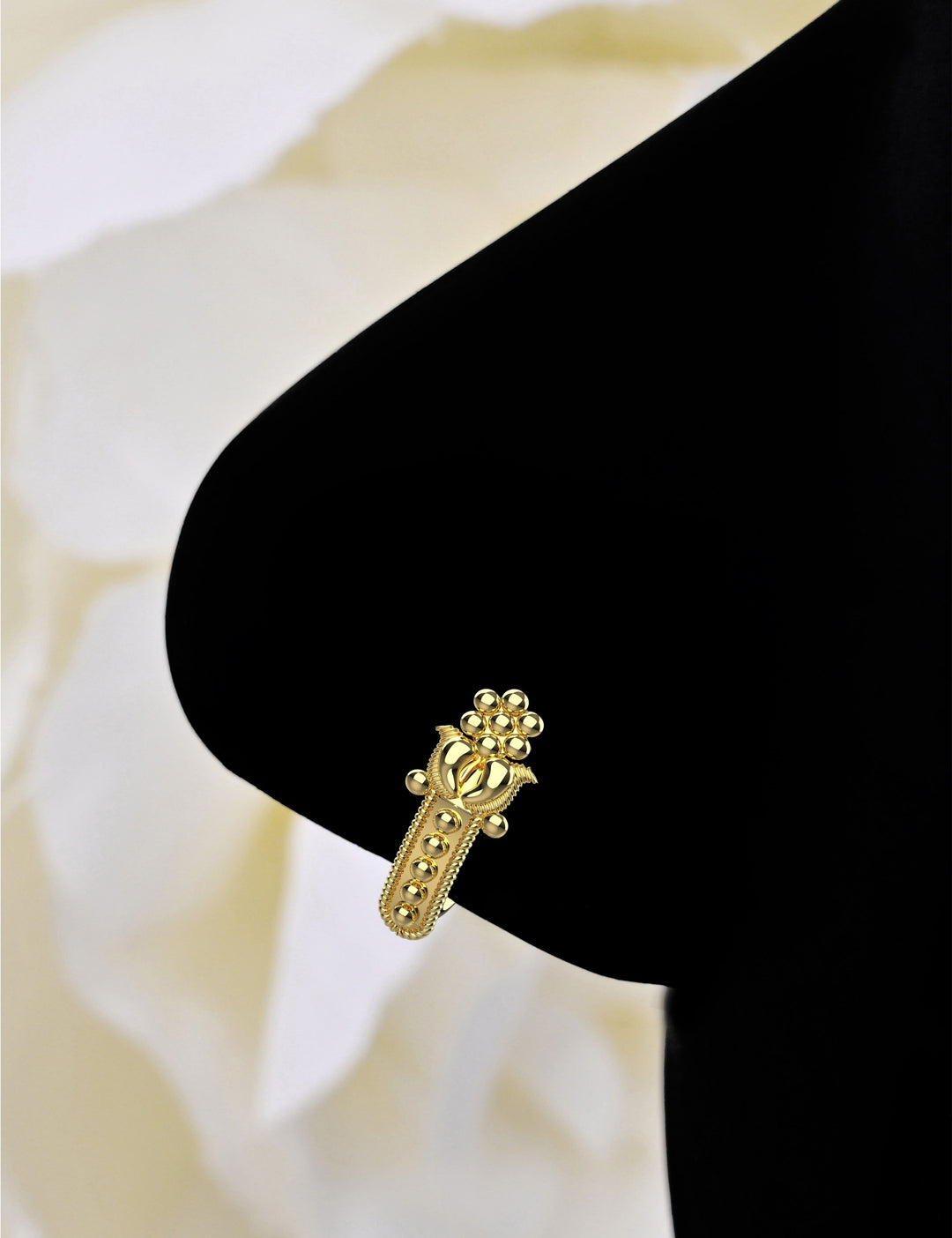 Minimalist nose ring hoop