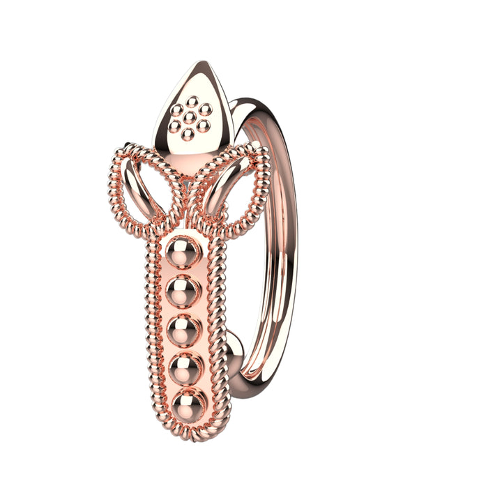 Gold Conch Hoop – perfect for a unique and stylish look