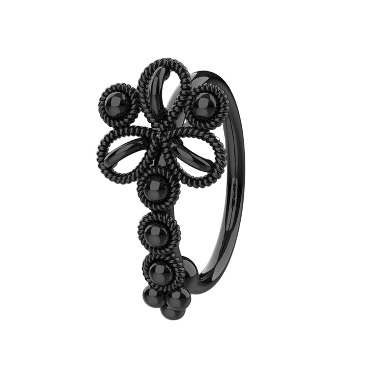 Lightweight hoop nose ring