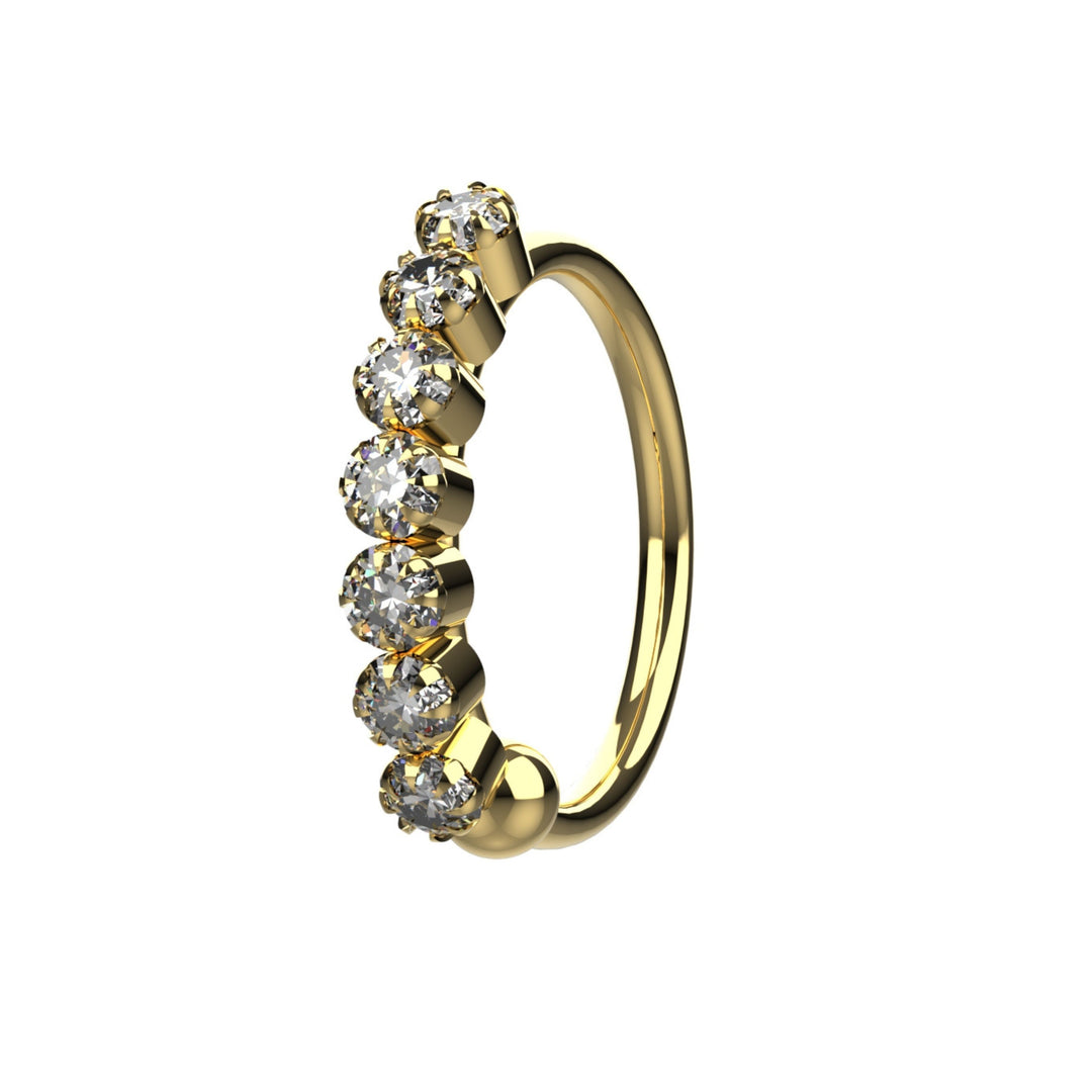 stylish nose hoop ring