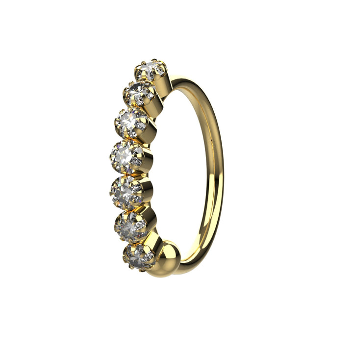 stylish nose hoop ring