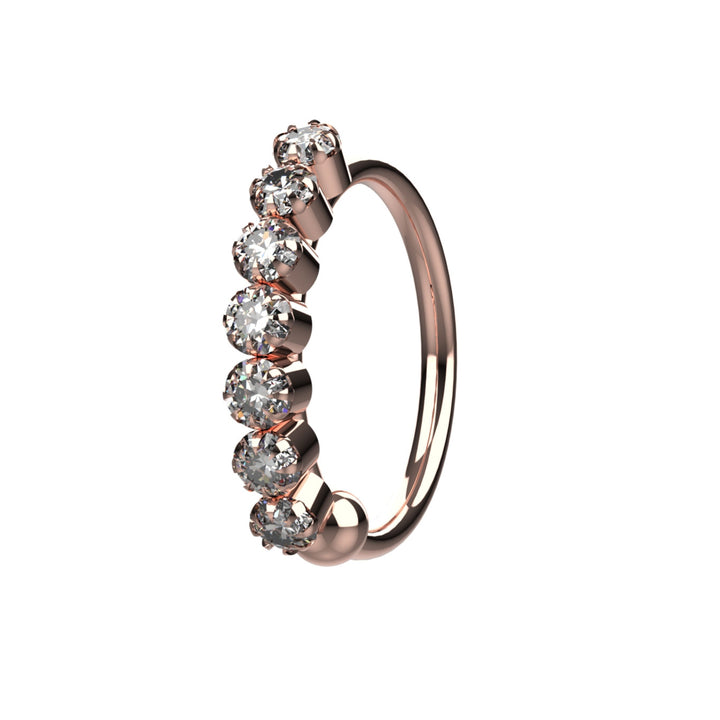 minimalist nose hoop jewelry