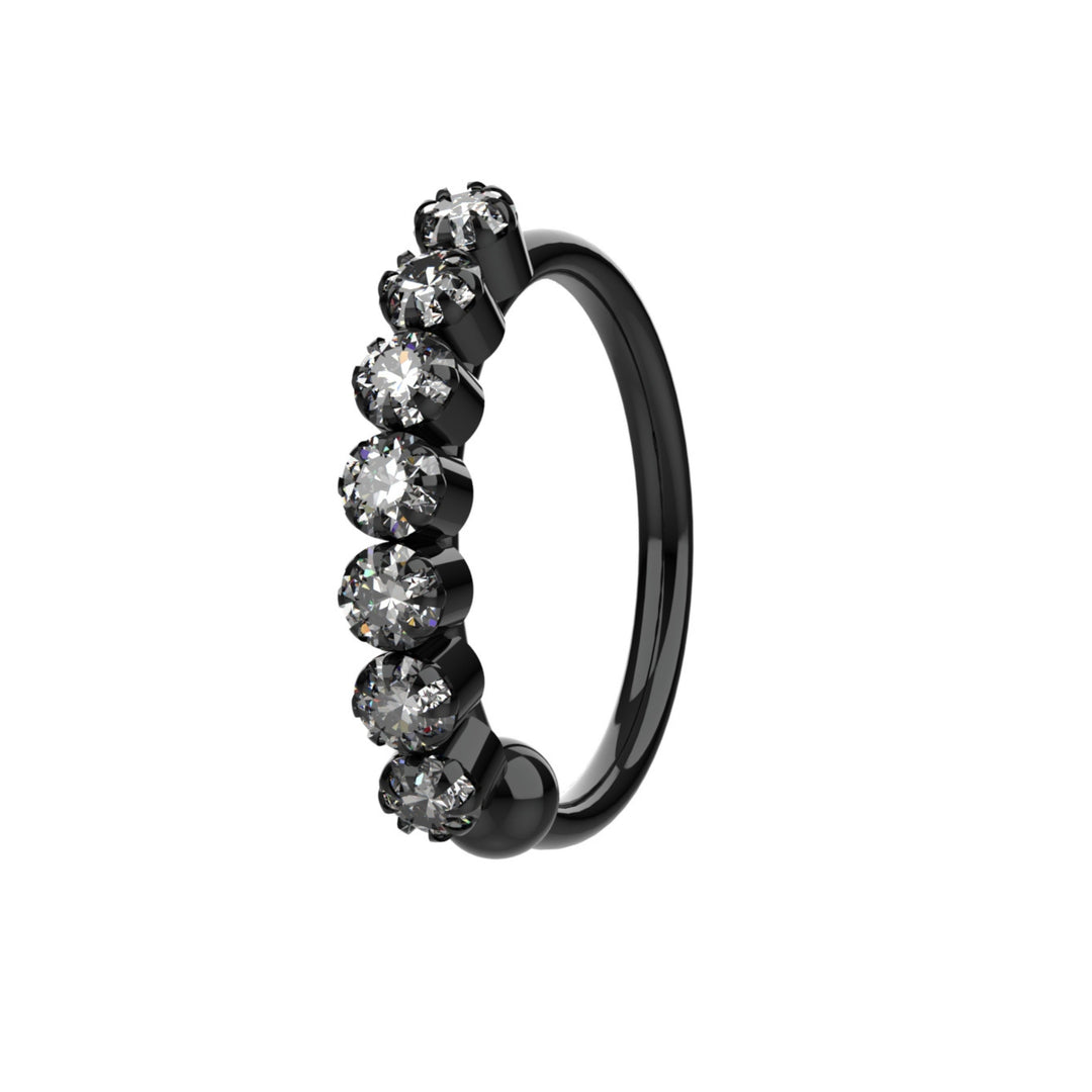 elegant gold nose ring