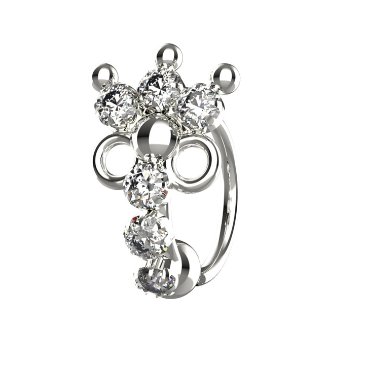 Unique nose ring hoop