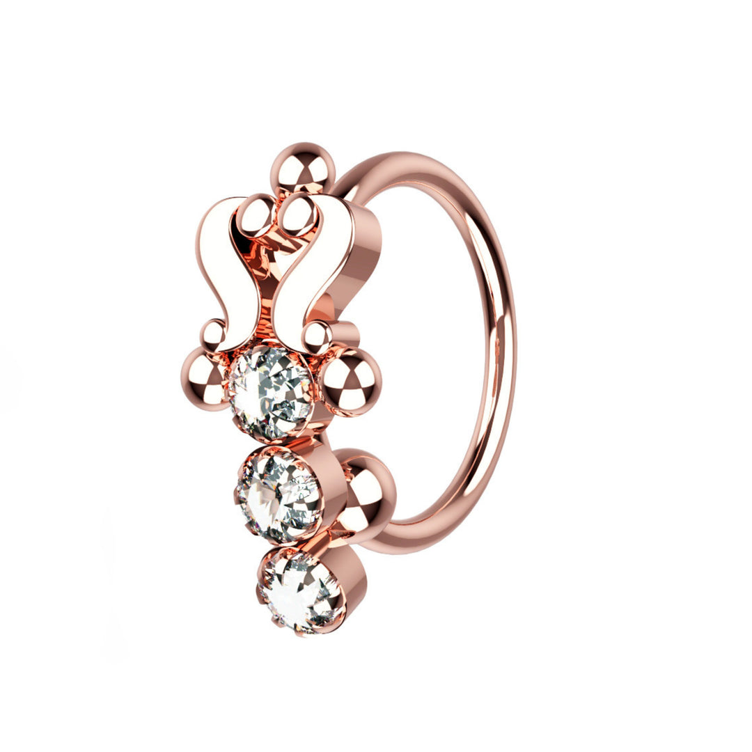 gold nose ring – timeless and chic for everyday wear