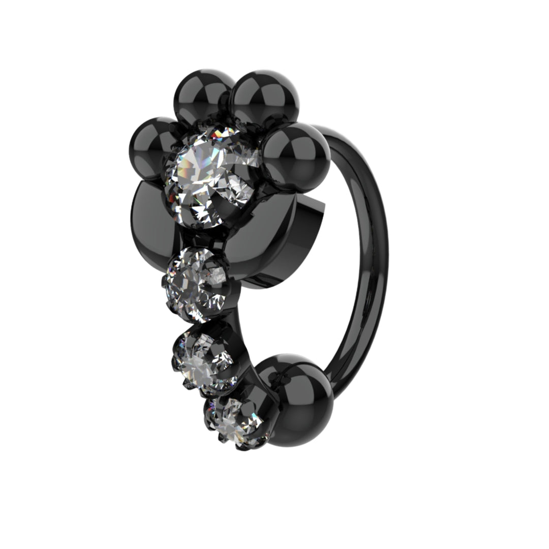 Stylish dangle nose ring