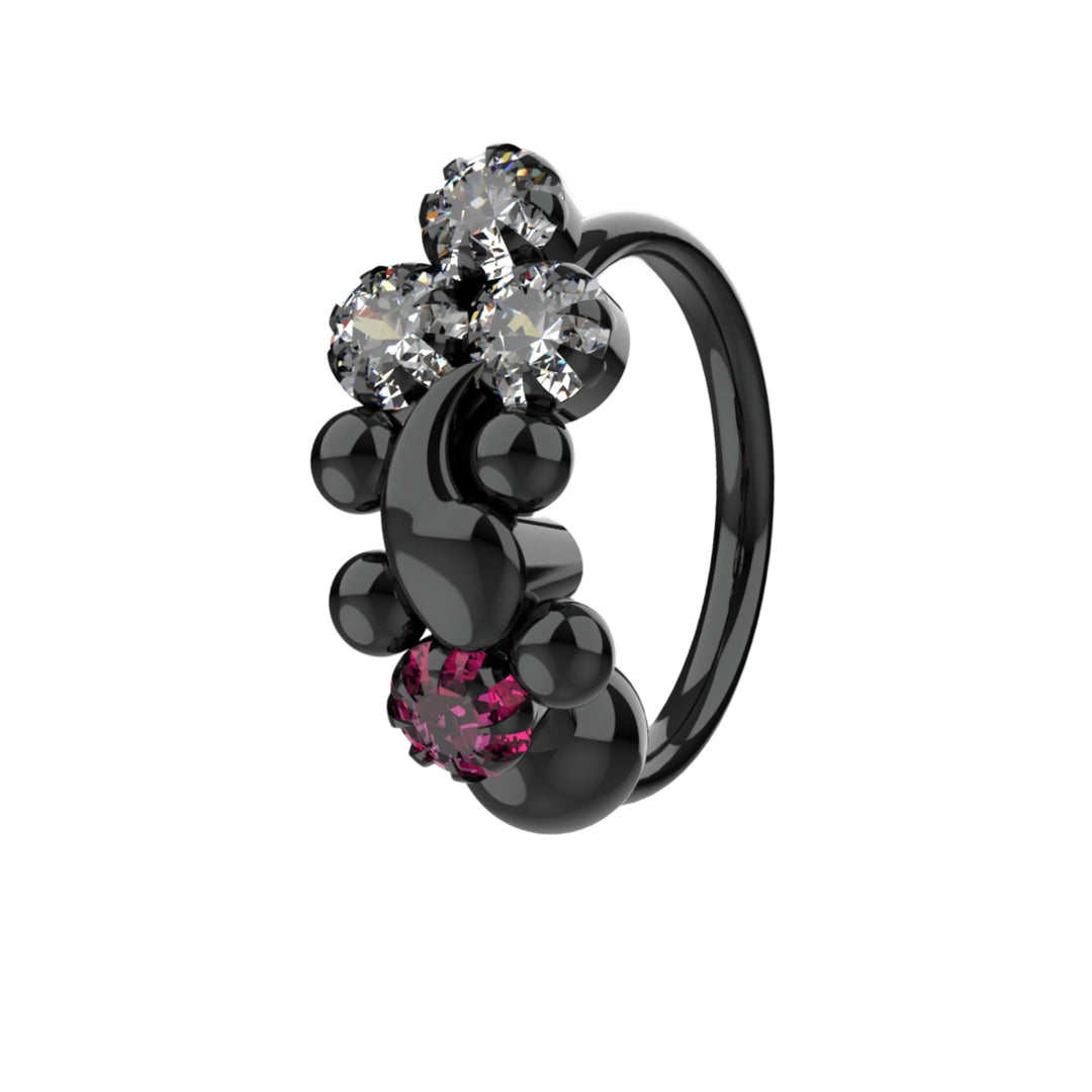 Dainty key hanging nose ring