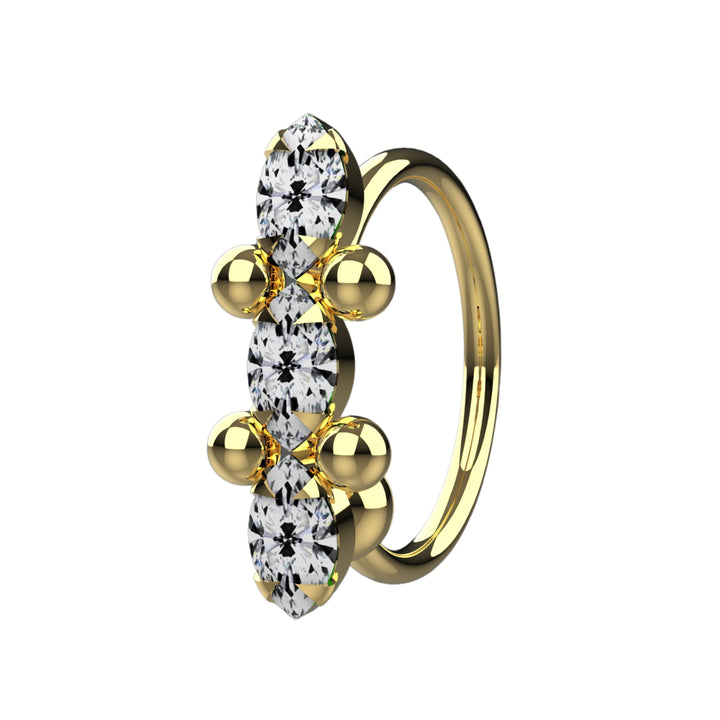 Gold Nose Ring – elegant and minimal design