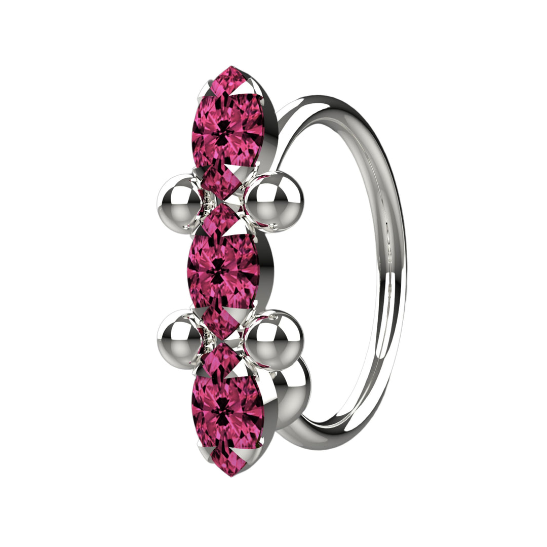 Dainty gold nose ring