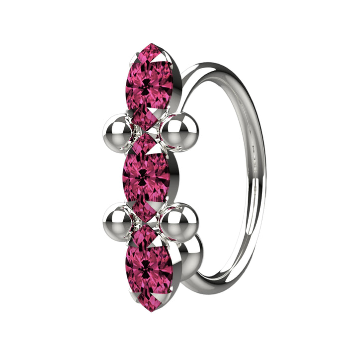 Dainty gold nose ring