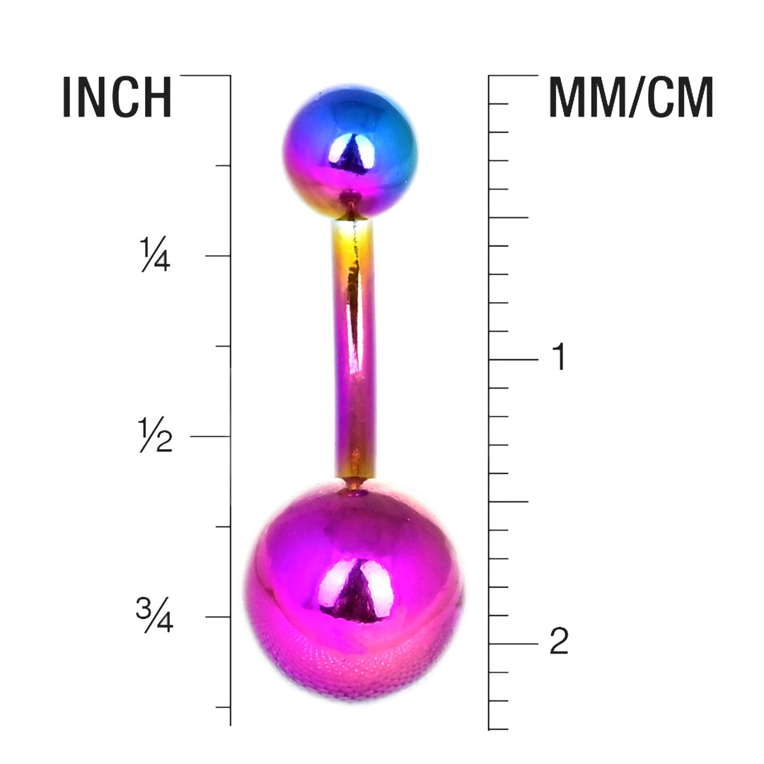 Belly Button Ring Piercing - Size Guide