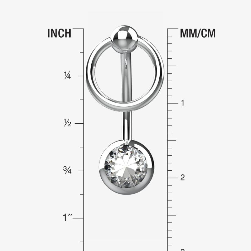 Belly Button Rings - Size Guide