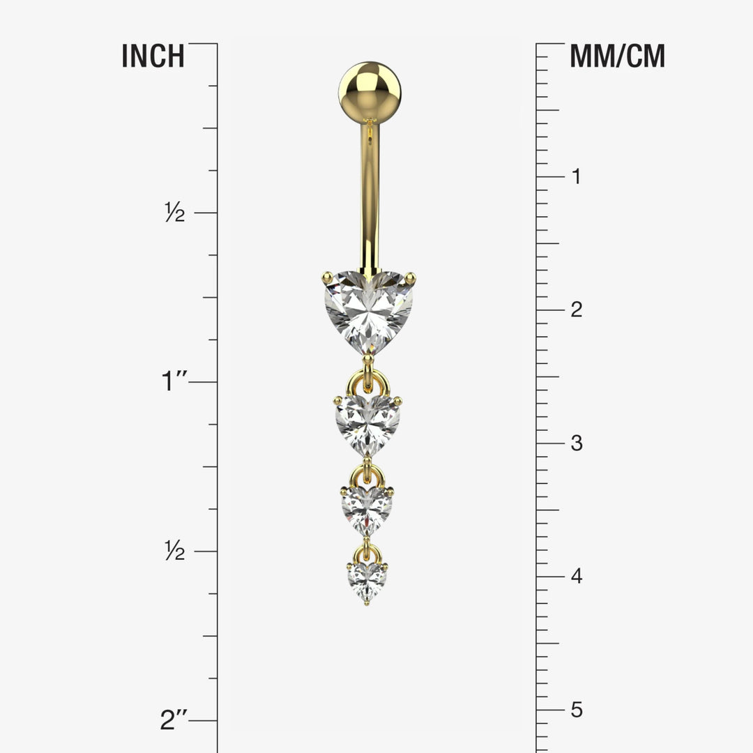 Belly Button Rings - Size Guide