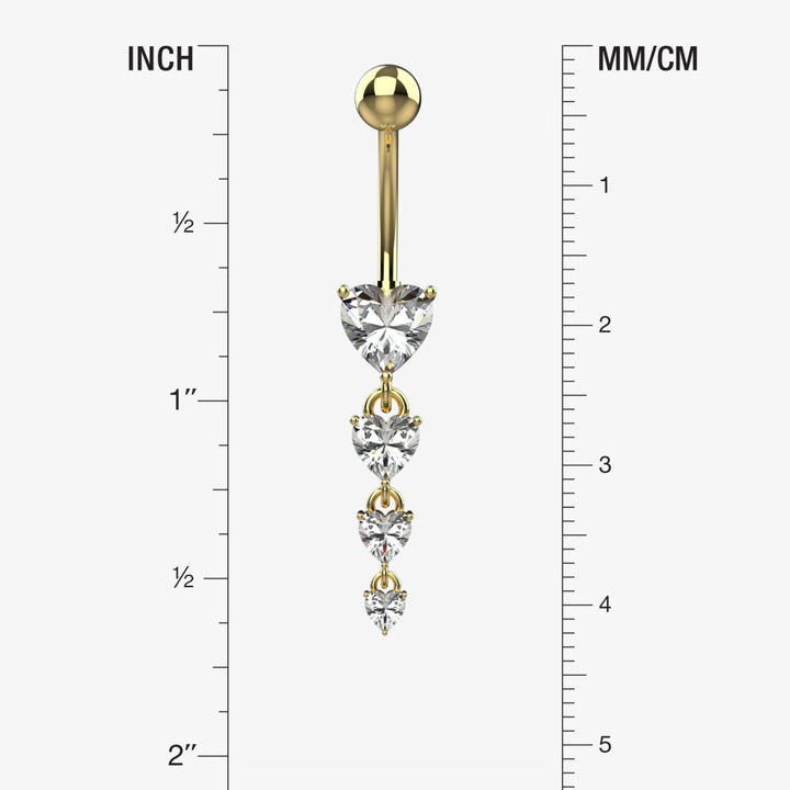 Belly Button Rings - Size Guide