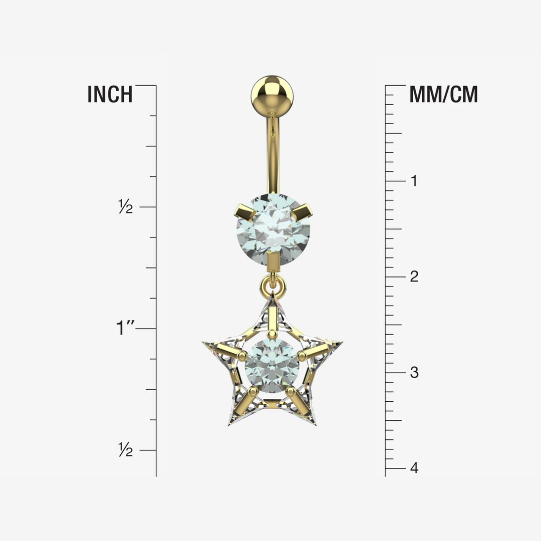 Belly Button Rings - Size Guide