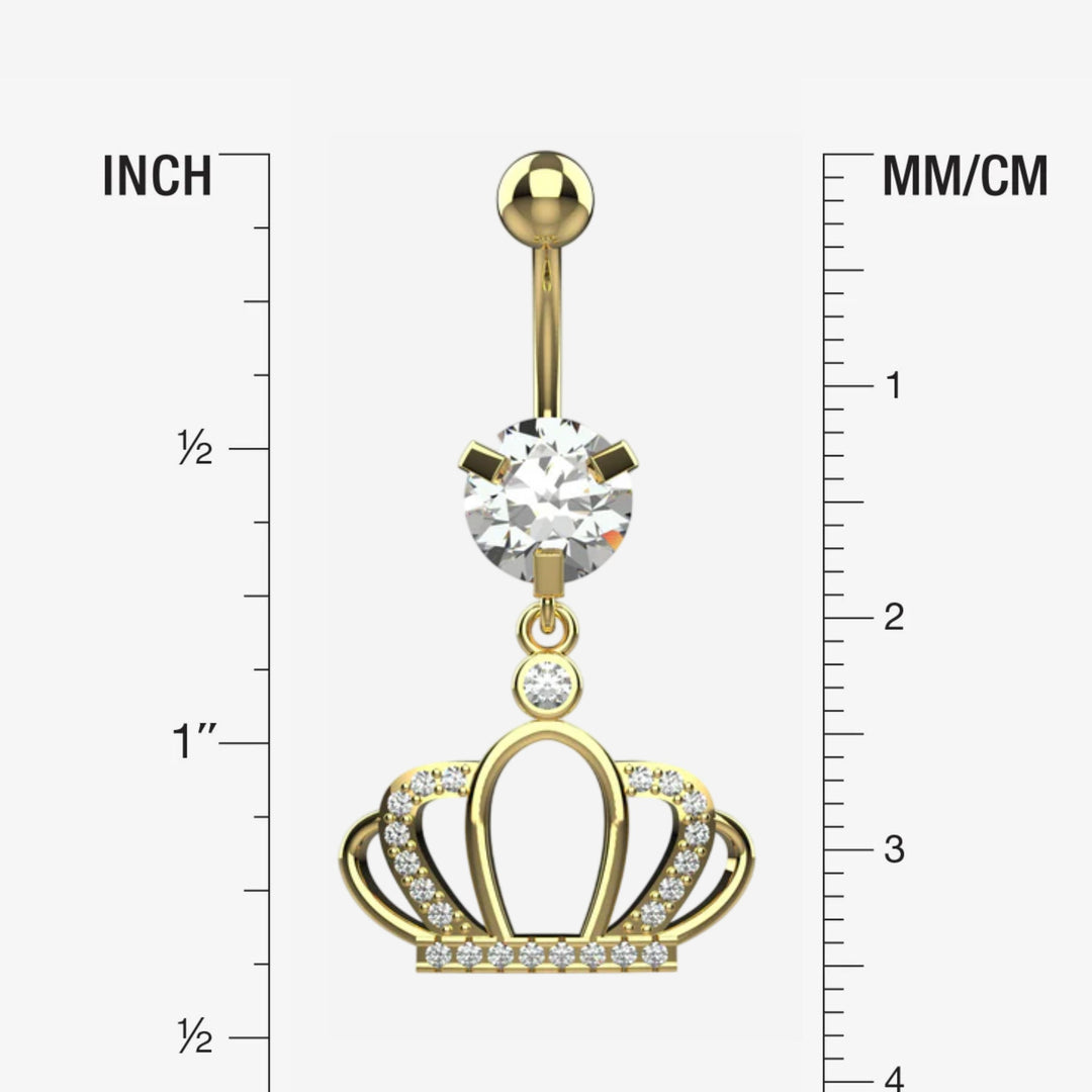 Curved Barbell Belly Rings – Body Piercing Jewelry for Women