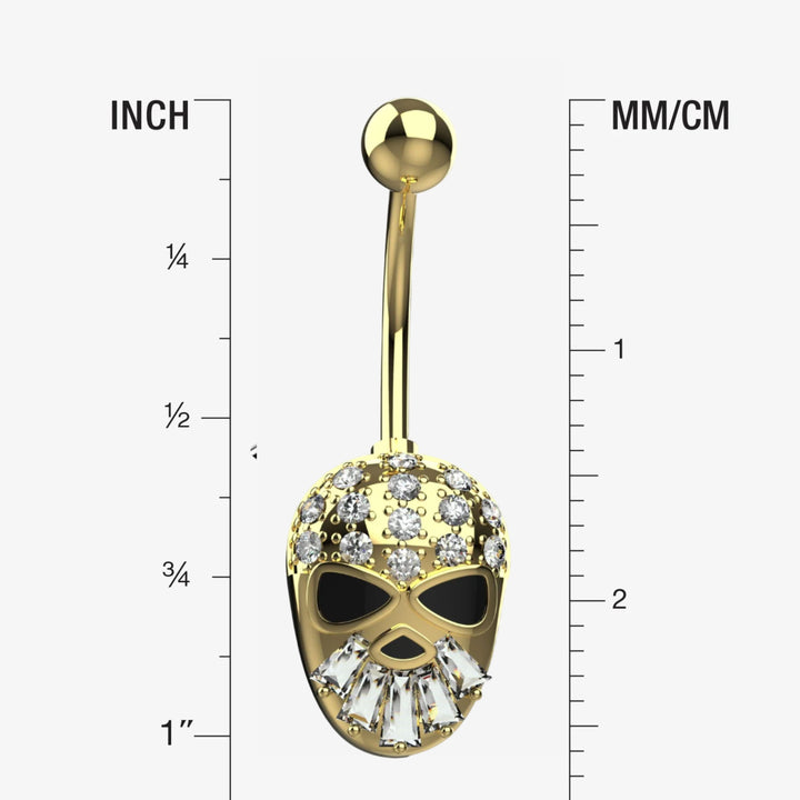 Gold Belly Button Ring – Floating Navel Jewelry Piercing